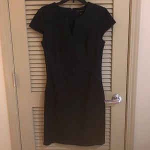 Banana Republic Dark Denim Structured Dress